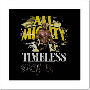 Bobby Lashley All Mighty Timeless Pose Posters and Art